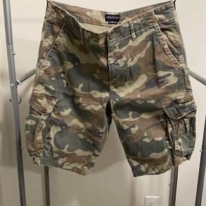 Men’s Camo American Eagle Cargo Shorts